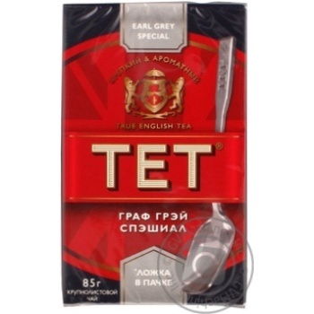 Black tea TET Earl Grey Special with bergamot 85g Ukraine - buy, prices for NOVUS - photo 4