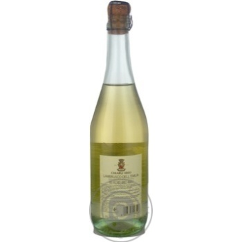 Вино ігристе Chiarli Lambrusco Bianco біле солодке 0.75л купить, цены на МегаМаркет - фото 3