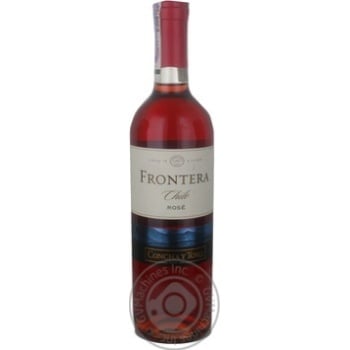 Вино Frontera Merlot Rose розовое сухое 12,5% 0,75л - купить, цены на - фото 8