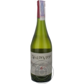 wine chardonnay 13.5% 750ml glass bottle Chili