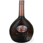 Wine pink semidry 11% 750ml glass bottle