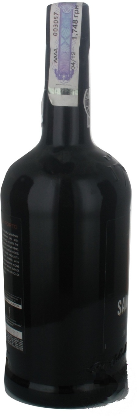 

Вино Sandeman Tawny Porto красное крепленое 19,5% 0,75л