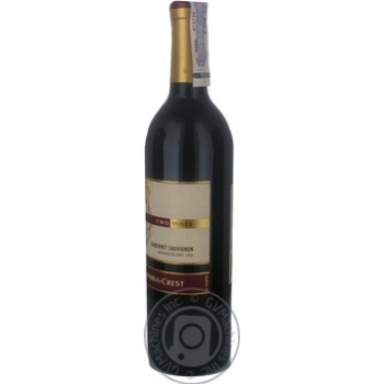 wine cabernet two vines 13.5% 750ml glass bottle USA - buy, prices for - photo 14