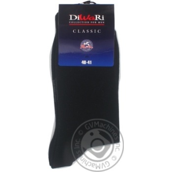 Diwari Classic Men's Socks s.25 000 black 5C-08SP - buy, prices for - photo 7