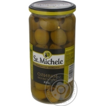 olive St.michele green canned 675g glass jar Spain - buy, prices for NOVUS - photo 7