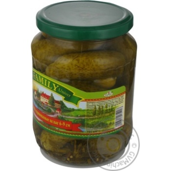 vegetables cucumber family canned 720ml glass jar - buy, prices for - photo 13