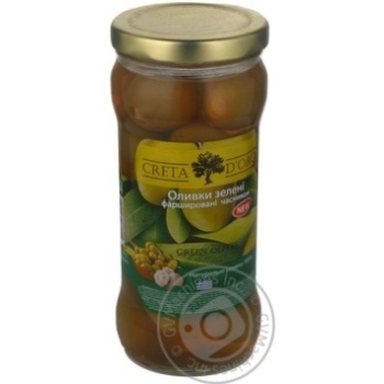 olive Creta d'oro green canned 350ml glass jar Greece - buy, prices for NOVUS - photo 3