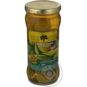 olive creta d'oro green canned 370ml glass jar Ukraine - buy, prices for - photo 12