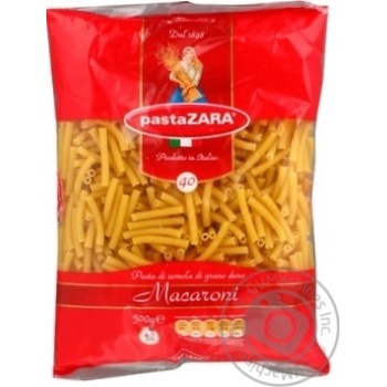 Pasta tubes Pasta zara 500g - buy, prices for MegaMarket - photo 1