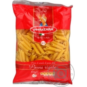 Pasta Zara penne rigate pasta 500g - buy, prices for MegaMarket - photo 1