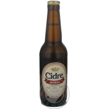 Сидр Cidre Royal яблочный полусладкий 0,33л стекло купить, цены на МегаМаркет - фото 2