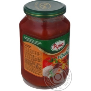 Sauce Runa mushrooms mushroom 485g glass jar - buy, prices for MegaMarket - photo 2