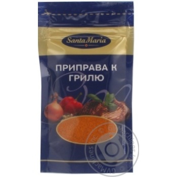 Spices Santa maria for grill 30g packaged Estonia - buy, prices for MegaMarket - photo 1