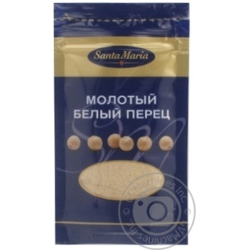 Seasoning black pepper Santa maria white universal 16g Estonia - buy, prices for NOVUS - photo 1