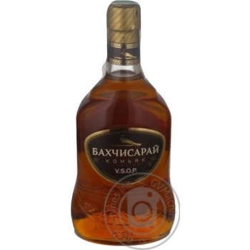 Cognac Bakhchysaray 40% 5years 900g glass bottle Ukraine - buy, prices for NOVUS - photo 6