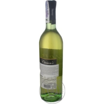 Wine chardonnay Carson's cliff Private import white dry 12% 750ml glass bottle Australia - buy, prices for MegaMarket - photo 7