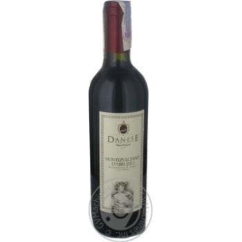 Wine montepulciano d'abruzzo red semidry 12% 750ml glass bottle Italy - buy, prices for MegaMarket - photo 1