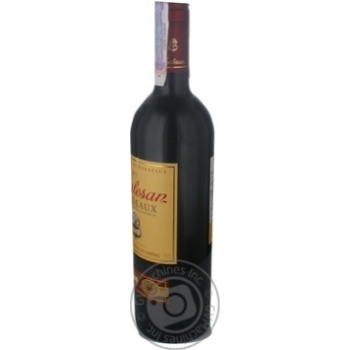 Wine sauvignon Malesan red dry 12.5% 2008year 750ml glass bottle France - buy, prices for MegaMarket - photo 8