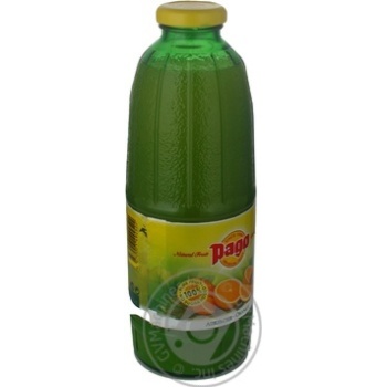 Reconstituted sugar-free juice with pulp Pago orange glass bottle 750ml Austria - buy, prices for - photo 16