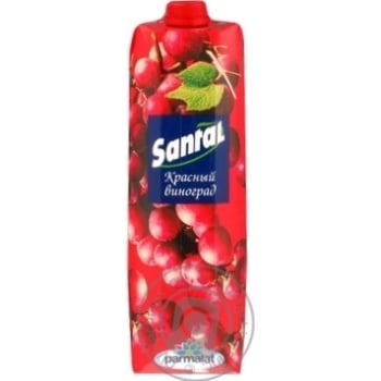 Clarified juice-containing drink Santal Red grapes 1l Clarified juice-containing drink Santal Red grapes 1l - buy, prices for - photo 6