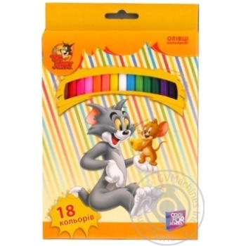 Cool For School Tom and Jerry Colored Pencils 18pcs - buy, prices for - photo 3