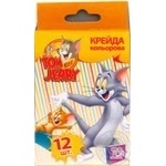 Мел Cool for school Tom & Jerry 02631 6 цветов 12шт