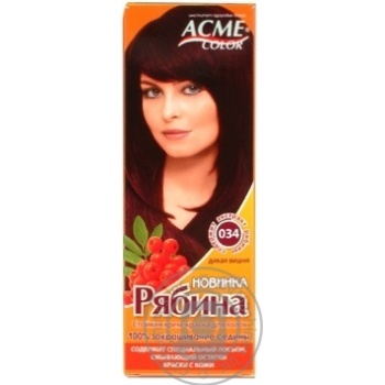 Cream-paint Acme-color wild cherry for hair - buy, prices for MegaMarket - photo 1