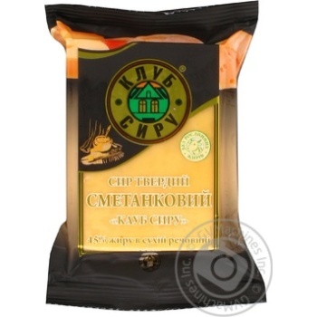 cheese smetankoviy club syru smetankoviy 50% 225g Ukraine - buy, prices for - photo 1