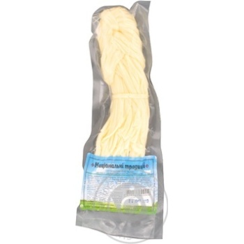 Smoked cheese Nacionalni tradicii Sulguni Plaiting 45% 100g Ukraine - buy, prices for NOVUS - photo 1