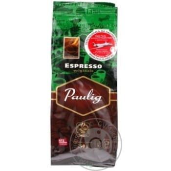 Natural ground medium roasted coffee Paulig Espresso 250g Finland - buy, prices for NOVUS - photo 6