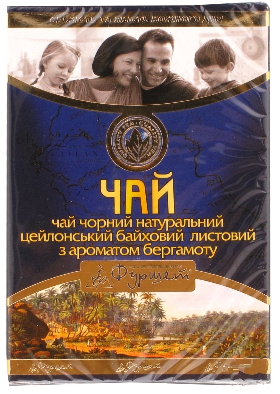 

Черный чай Фуршет цейлонский байховый листовой с ароматом бергамота 90г Украина