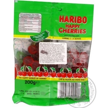 Haribo Happy Cherry Chewing Candy 200g - buy, prices for - photo 2