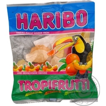Конфеты жевательные Haribo Тропические фрукты 100г купить, цены на МегаМаркет - фото 2