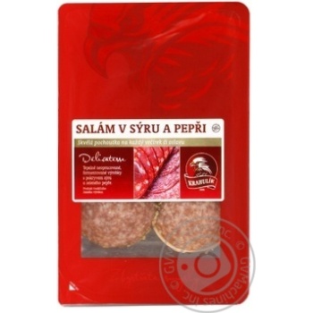 sausage salami krahulik pork 80g Czech Republic - buy, prices for - photo 3