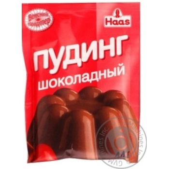 Pudding Haas chocolate chocolate for desserts 44g - buy, prices for NOVUS - photo 8