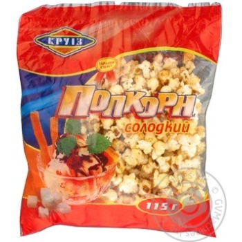 Попкорн Круїз солодкий 115г купити, ціни на МегаМаркет - фото 2