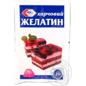 Gelatin Ata for desserts 25g - buy, prices for MegaMarket - photo 2