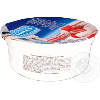 Yogurt Elinas Greek with strawberry 9.4% 150g plastic cup Germany - buy, prices for NOVUS - photo 3