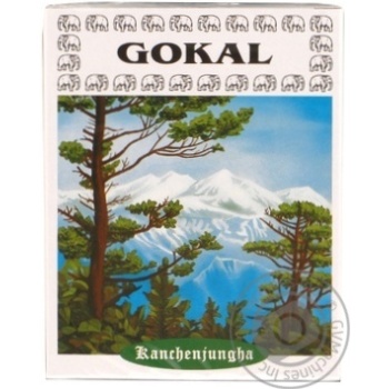Black tea Gokal Kanchenjunga Indian tea 100g Ukraine - buy, prices for MegaMarket - photo 1