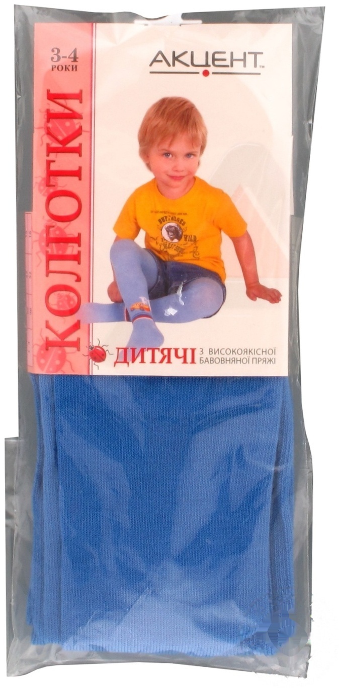 

Колготы Акцент детские голубые 98р