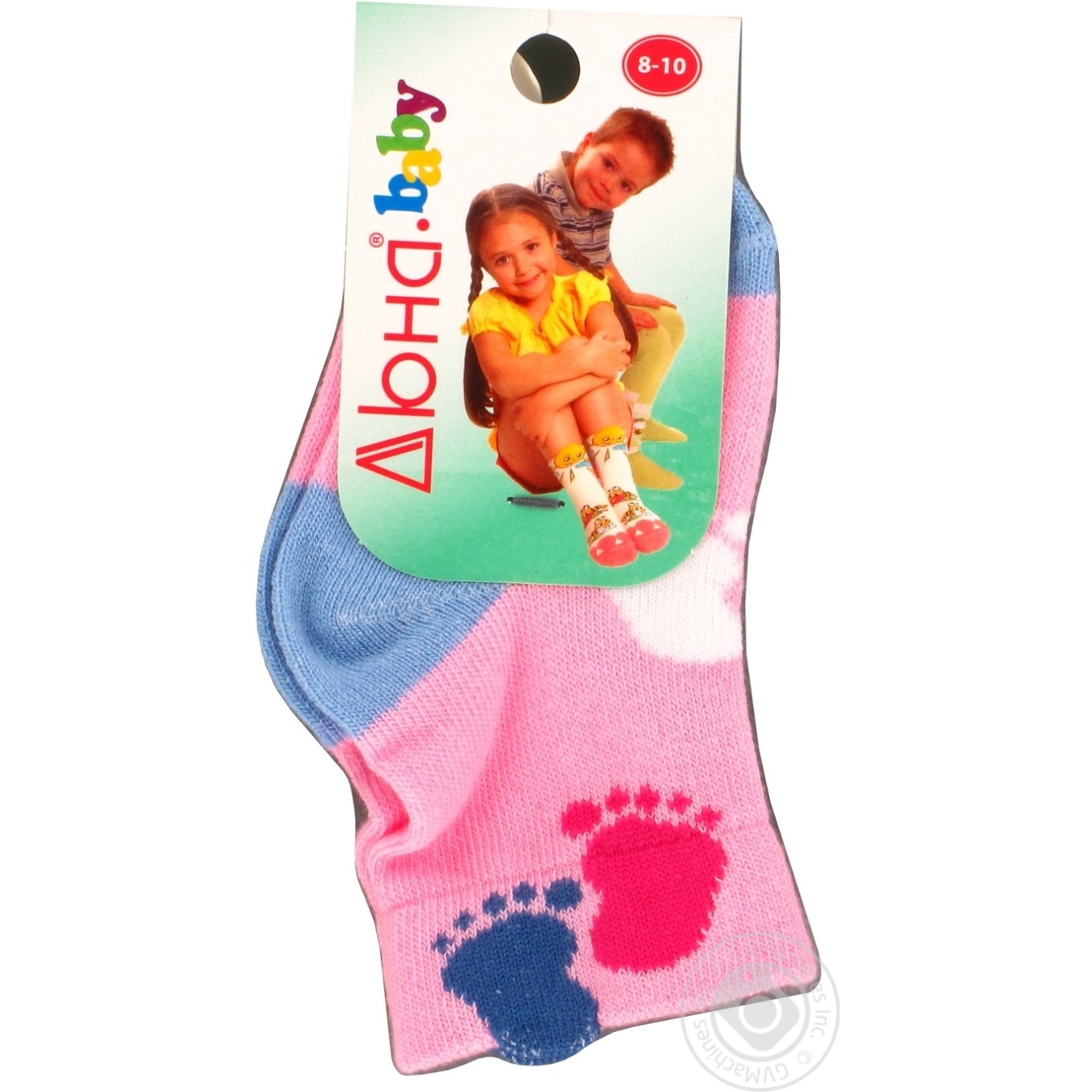 

Шкарпетки дит. Дюна демі Baby 5В 400 8-10 рожев.