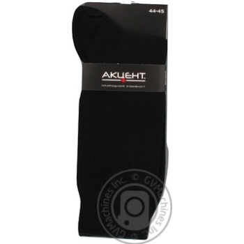 Accent Men's Black Socks 44-45s - buy, prices for - photo 5