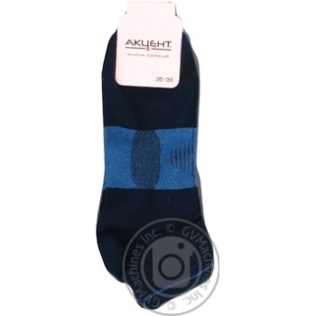 Aktsent Dark Blue Women's Socks s.35-39 - buy, prices for EKO Market - photo 1