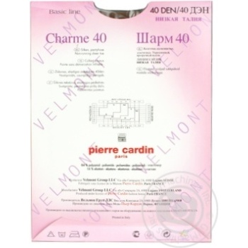 Колготи жіночі Pierre Cardin  Charme 40 Visone 4 купить, цены на МегаМаркет - фото 2