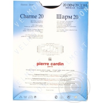 Tights Pierre cardin polyamide for women 20den 4size - buy, prices for MegaMarket - photo 4