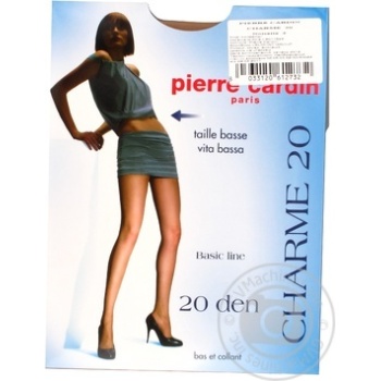 Колготи жіночі Pierre Cardin Charme 20 Noisette 3 купить, цены на МегаМаркет - фото 5