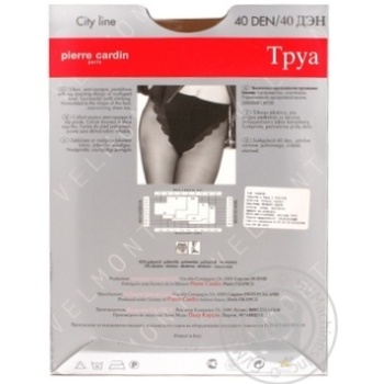 Tights Pierre cardin vizone polyamide for women 40den 4size - buy, prices for MegaMarket - photo 2