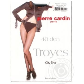 Колготи жіночі Pierre Cardin  Troyes 40 Nero 2 купить, цены на МегаМаркет - фото 2