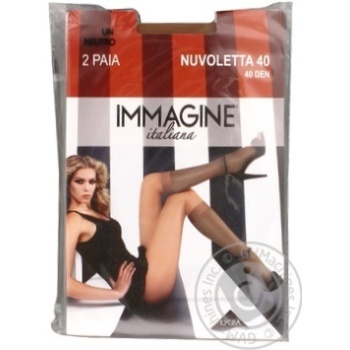 Immagine Nuvaletto Black Women's Knee Highs 40den - buy, prices for MegaMarket - photo 3