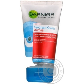 Face scrub Garnier France